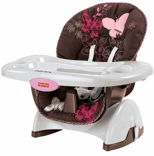 Fisher Price Space Saver High Chair Màu Mocha Butterfly